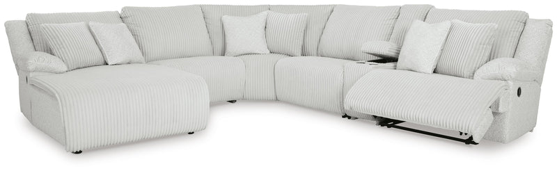 Top Tier Alloy 6-Piece Reclining Sectional with Chaise - 92706S2