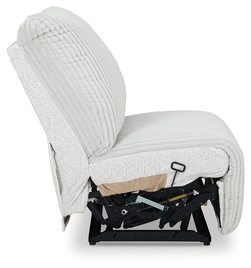 Top Tier Alloy Armless Recliner - 9270619