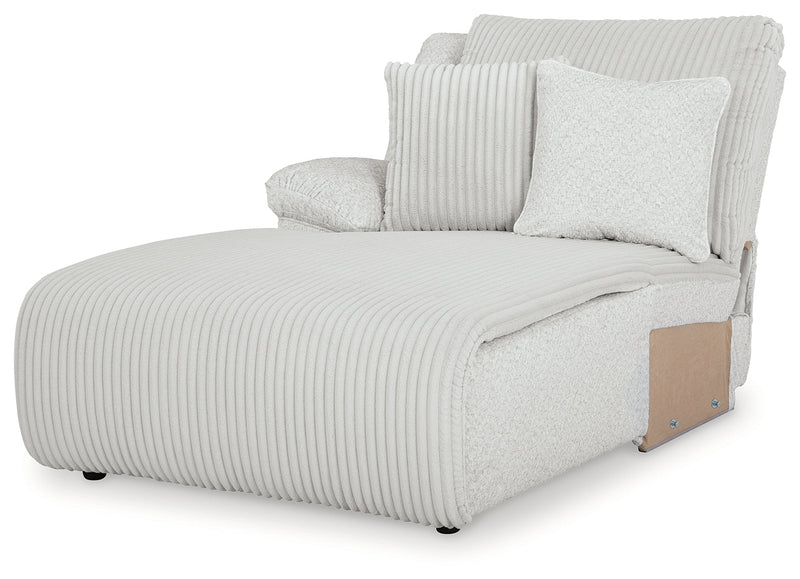 Top Tier Alloy Left-Arm Facing Press Back Chaise - 9270605