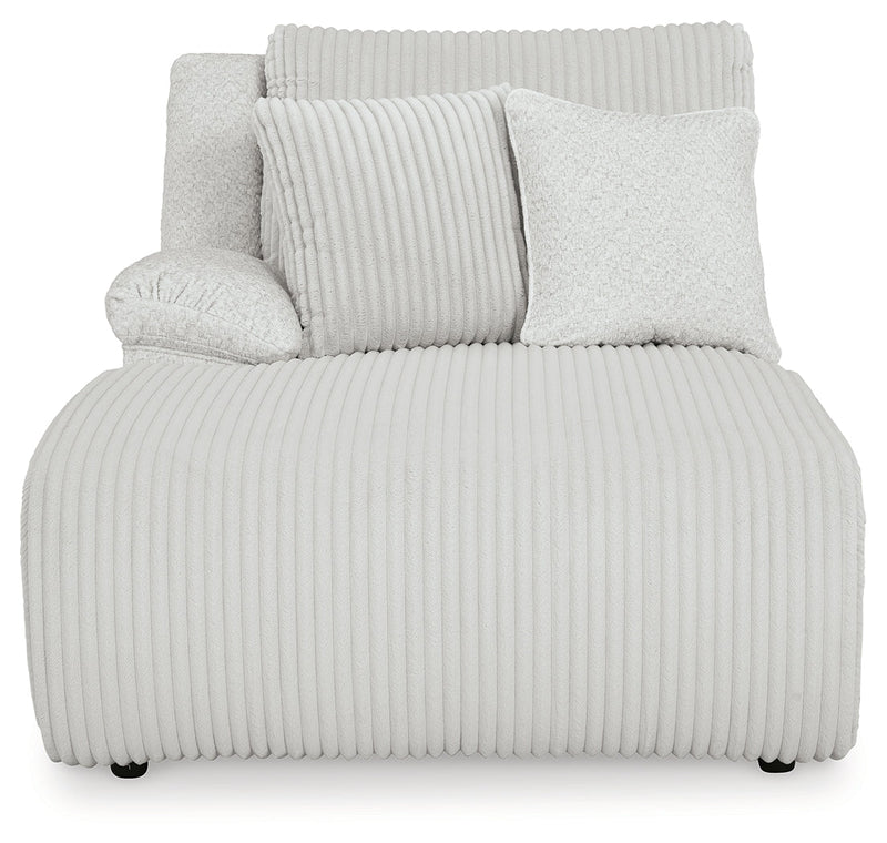 Top Tier Alloy Left-Arm Facing Press Back Chaise - 9270605