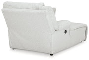 Top Tier Alloy Left-Arm Facing Press Back Chaise - 9270605