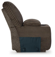 Top Tier Chocolate 4-Piece Reclining Sectional with Chaise - 92705S12