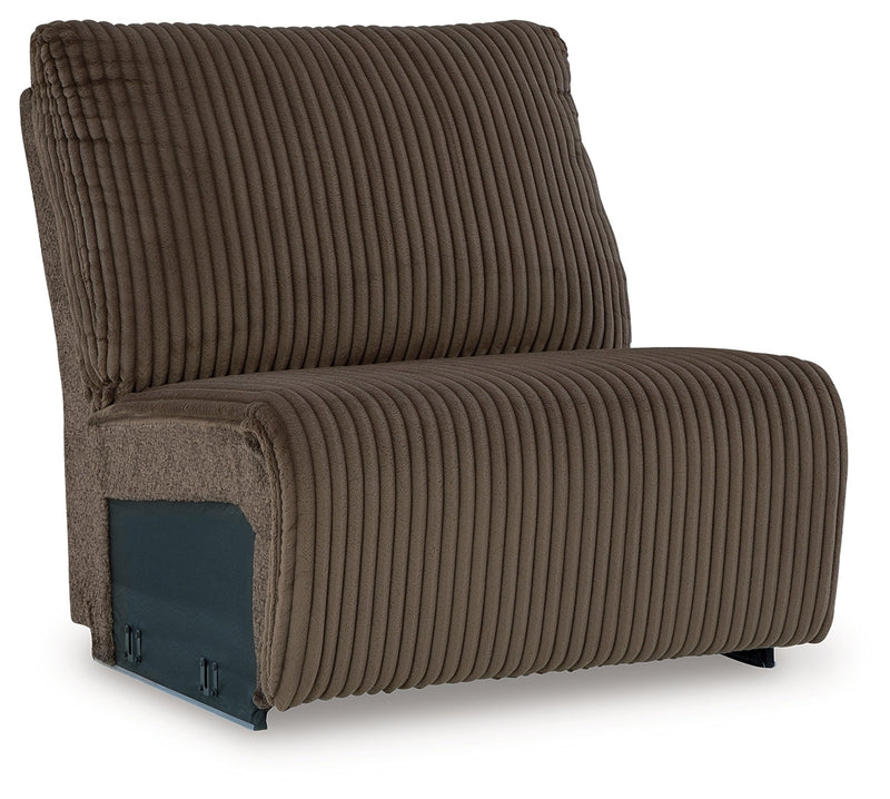 Top Tier Chocolate Armless Chair - 9270546