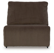 Top Tier Chocolate Armless Chair - 9270546