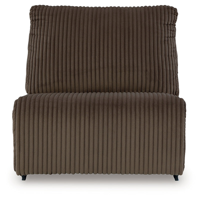 Top Tier Chocolate Armless Chair - 9270546