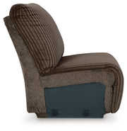 Top Tier Chocolate Armless Chair - 9270546