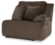 Top Tier Chocolate Right-Arm Facing Recliner - 9270541