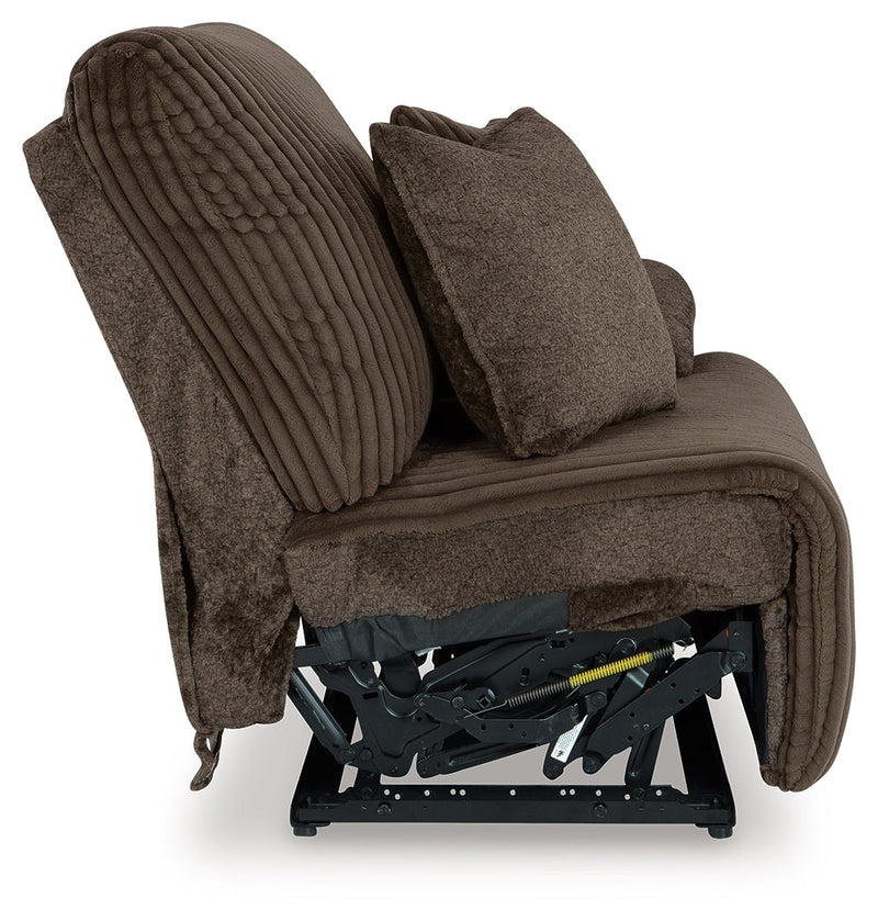 Top Tier Chocolate Right-Arm Facing Recliner - 9270541