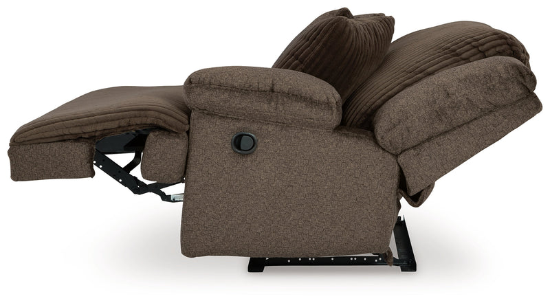 Top Tier Chocolate Right-Arm Facing Recliner - 9270541