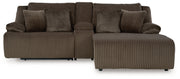 Top Tier Sofa and Recliner in Chocolate - Gate Furniture_Preset