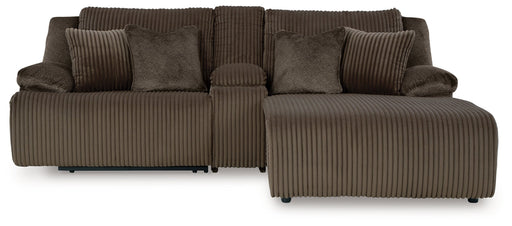 Top Tier Sofa and Recliner in Chocolate - Gate Furniture_Preset