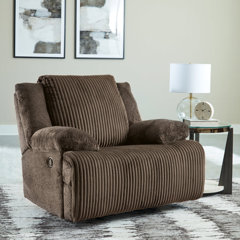 Top Tier Sofa and Recliner in Chocolate - Gate Furniture_Preset