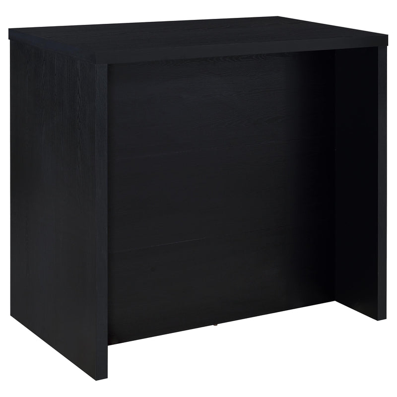 Topanga Engineered Wood Freestanding Home Bar Black - 182784