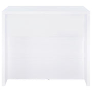 Topanga Engineered Wood Freestanding Home Bar White - 182786