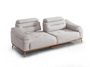 Torino 3-pieces (Relax Sofa & Relax Loveseat & Chair) Livingroom in Beige - Brown - 200-ELIF-TOR-A248-3R2R1
