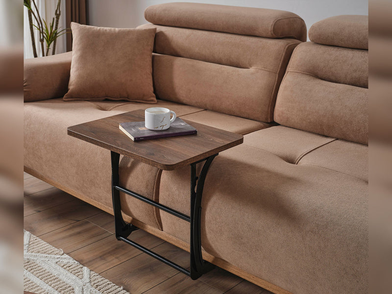 Torino 3-pieces (Relax Sofa & Relax Loveseat & Chair) Livingroom in Grey - Brick - 200-ELIF-TOR-A244-3R2R1