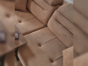 Torino 3-pieces (Relax Sofa & Relax Loveseat & Chair) Livingroom in Grey - Brick - 200-ELIF-TOR-A244-3R2R1