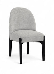 Torino Fabric Upholstered Dining Chair in Grey, Set of 2 - 88003Grey-C