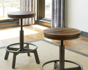 Torjin Brown/Gray Counter Height Stool (Set of 2) - D440-024X2