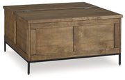Torlanta Coffee Table with 1 End Table in Brown - PKG019341