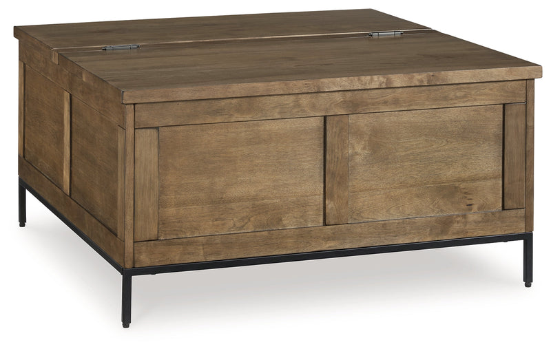 Torlanta Coffee Table with 1 End Table in Brown - PKG019341