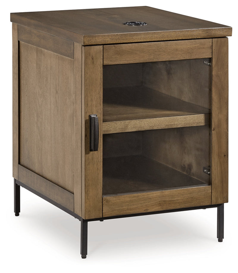 Torlanta Coffee Table with 1 End Table in Brown - PKG019341