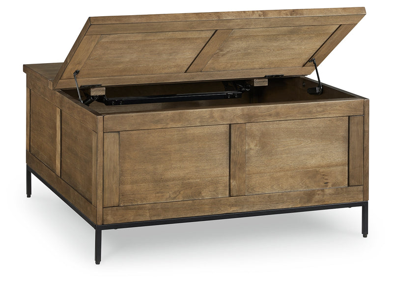 Torlanta Coffee Table with 2 End Tables in Brown - PKG019342