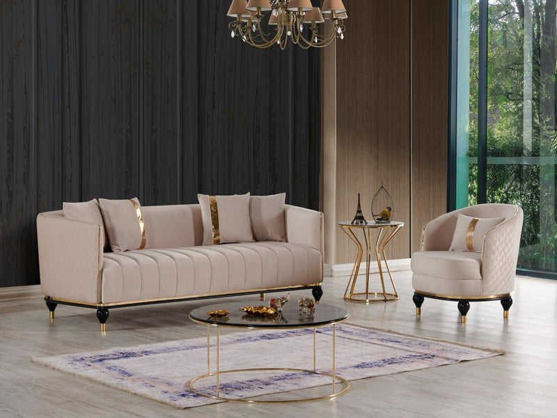Toronto 85" Wide Square Arm Sofa - Gate FurnitureSofas