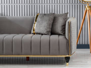 Toronto 85" Wide Square Arm Sofa - Gate FurnitureSofas