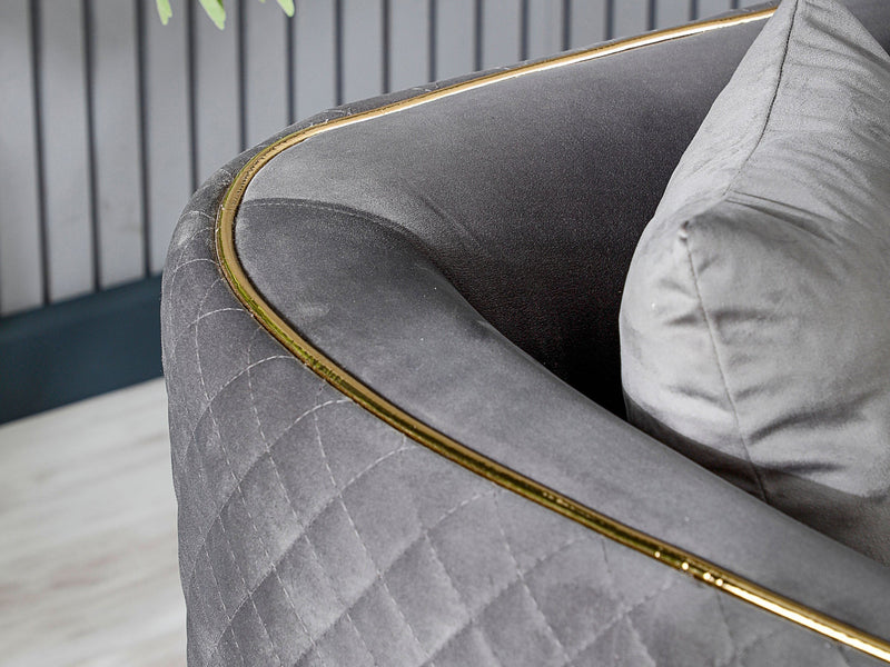 Toronto 85" Wide Square Arm Sofa - Gate FurnitureSofas