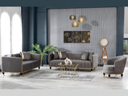 Toronto 85" Wide Square Arm Sofa - Gate FurnitureSofas
