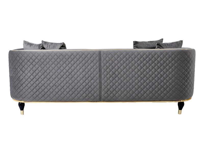 Toronto 85" Wide Square Arm Sofa - Gate FurnitureSofas