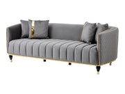 Toronto 85" Wide Square Arm Sofa - Gate FurnitureSofas