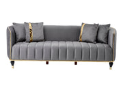 Toronto 85" Wide Square Arm Sofa - Gate FurnitureSofas