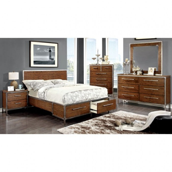 Torres Dark Oak/Silver Mirror - CM7606M