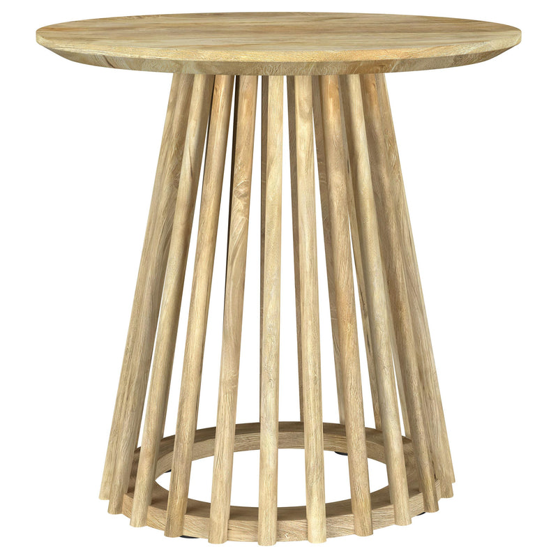 Touhy 3-piece Round Coffee and End Table Set Natural Mango - 710608-S3