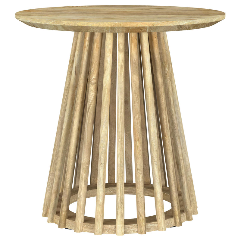 Touhy 3-piece Round Coffee and End Table Set Natural Mango - 710608-S3