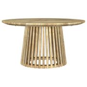 Touhy Round Solid Wood Cocktail Coffee Table Natural Mango - 710608