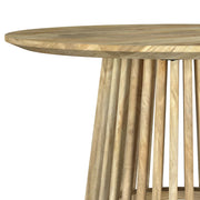 Touhy Round Solid Wood Cocktail Coffee Table Natural Mango - 710608
