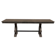 Toulon Dark Oak Extendable Dining Set - Gate FurnitureDining Room Set