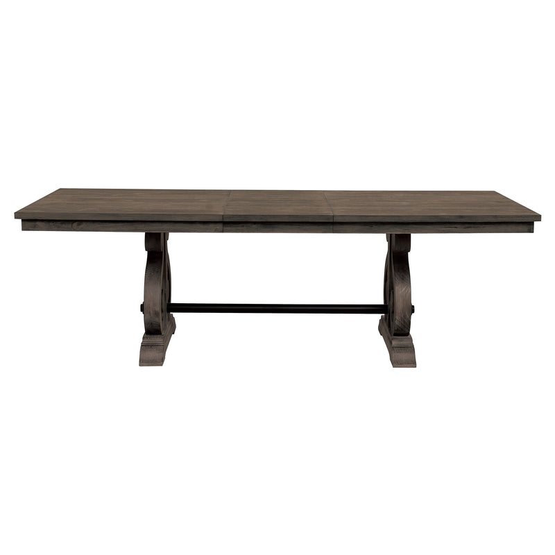 Toulon Dark Oak Extendable Dining Set - Gate FurnitureDining Room Set