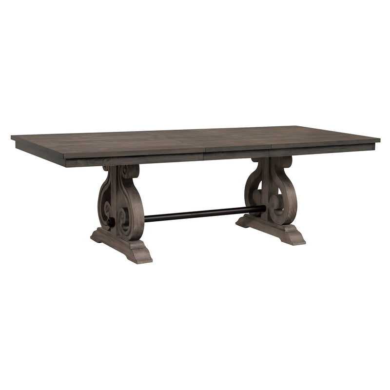 Toulon Dark Oak Extendable Dining Set - Gate FurnitureDining Room Set