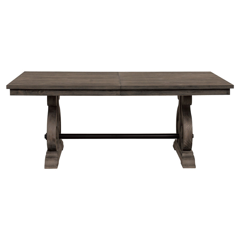 Toulon Dark Oak Extendable Dining Set - Gate FurnitureDining Room Set