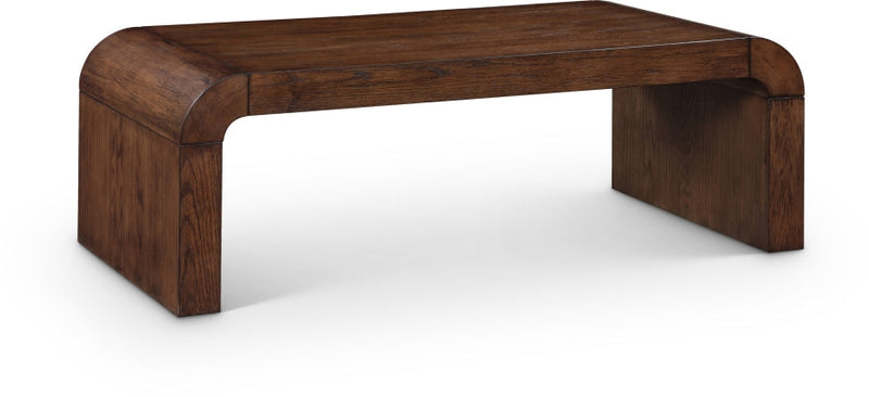 Toulon Oak Veneer Coffee Table in Brown - 99072Brown-C