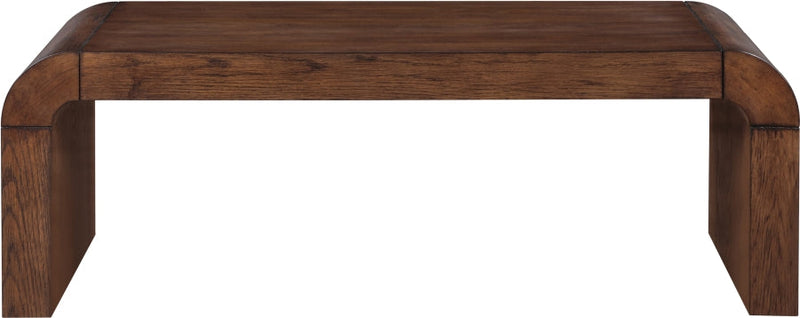 Toulon Oak Veneer Coffee Table in Brown - 99072Brown-C
