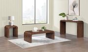 Toulon Oak Veneer Coffee Table in Brown - 99072Brown-C