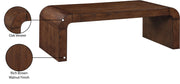 Toulon Oak Veneer Coffee Table in Brown - 99072Brown-C