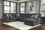 Tracling Slate Left-Arm Facing Sofa - 7260066 - Gate Furniture