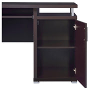 Tracy 55-inch 2-drawer Office Computer Desk Cappuccino - 800107