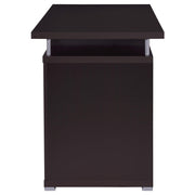 Tracy 55-inch 2-drawer Office Computer Desk Cappuccino - 800107